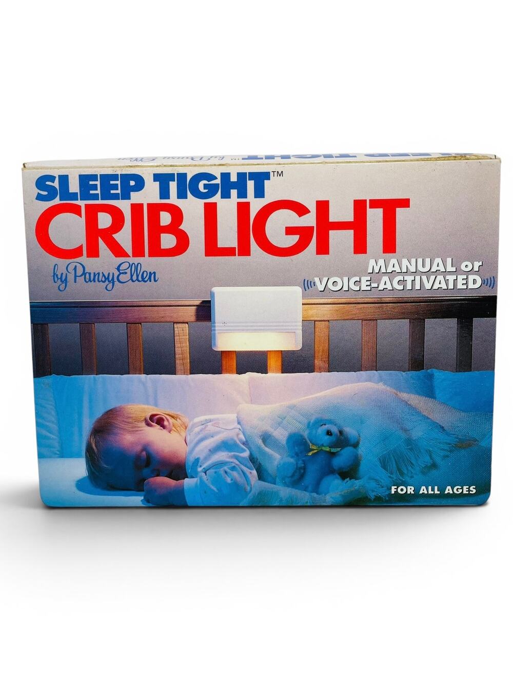 Sleep Tight Crib Light by Pansy Ellen Vintage 1990 New Old Stock in Original Box